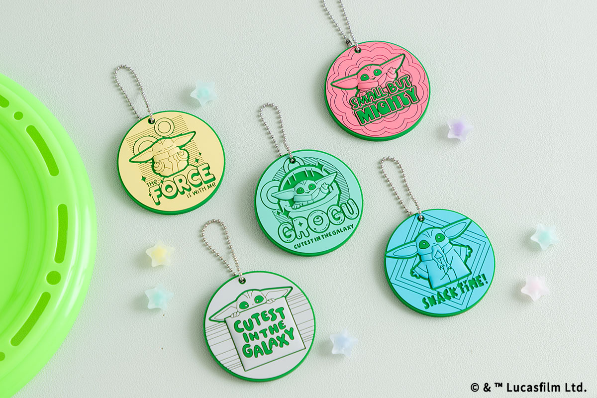 STAR WARS GROGU CUTEST IN THE GALAXY ラバーキーホルダーコレクション