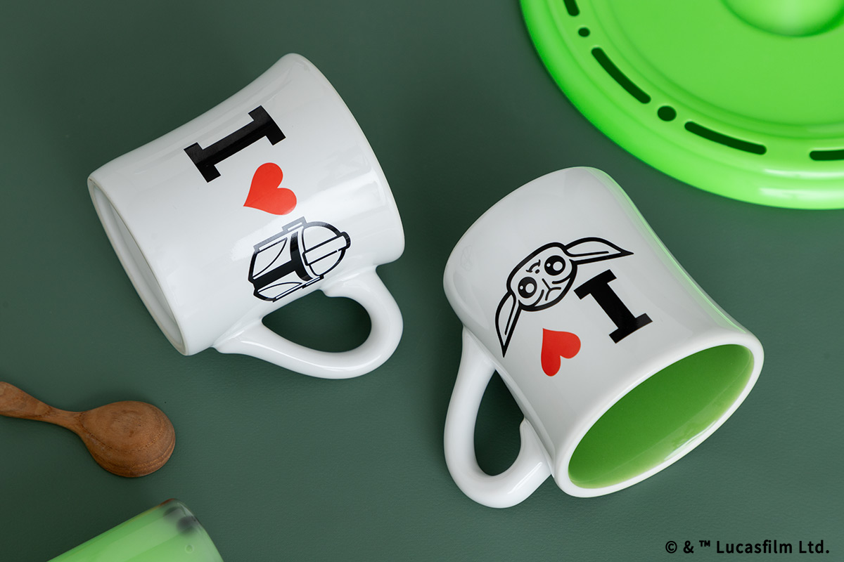 STAR WARS I LOVE GROGU マグカップ