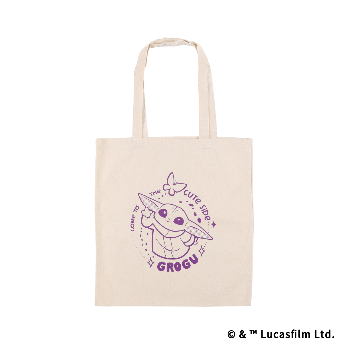 STAR WARS GROGU CUTEST IN THE GALAXY トートバッグ Cute Side