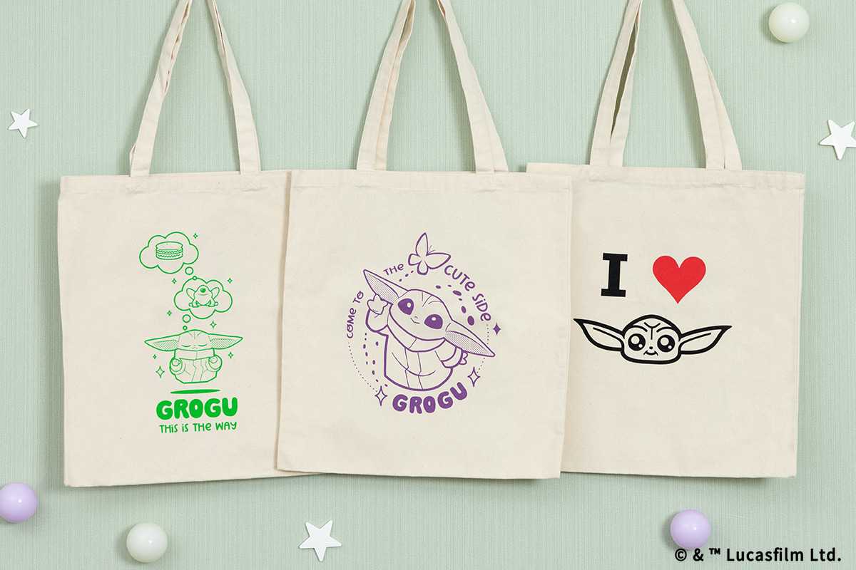 STAR WARS GROGU CUTEST IN THE GALAXY トートバッグ this is the Way