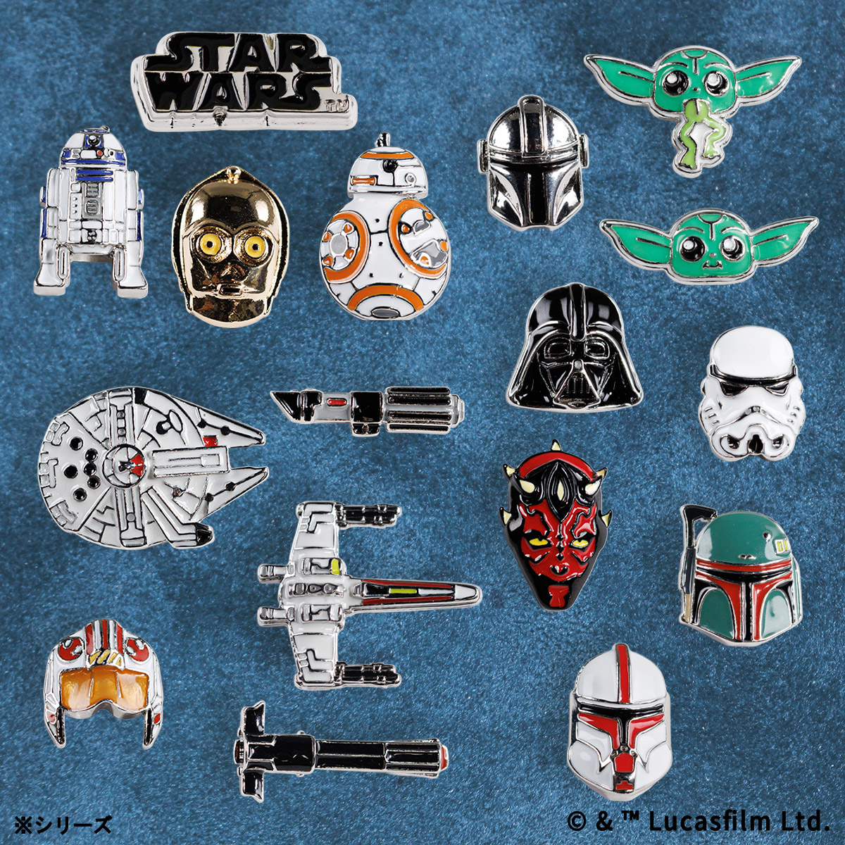STAR WARS ぷっくりピンバッジ ダース・ベイダー