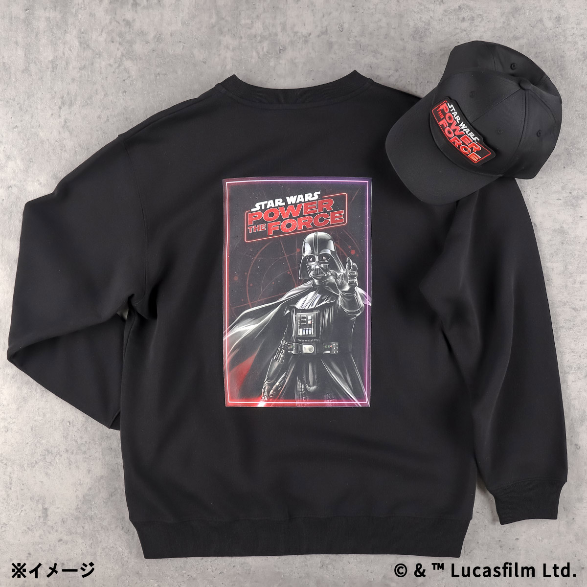 STAR WARS POWER THE FORCE ロゴキャップ／RED