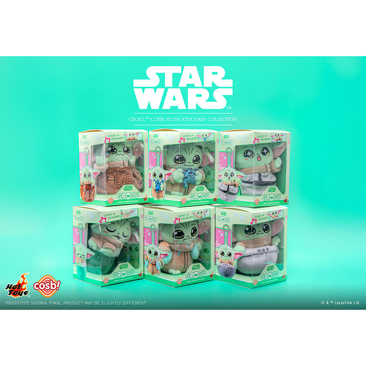 コスビ・ぬいぐるみ スター・ウォーズ／グローグー：キューテスト・イン・ザ・ギャラクシー  スヤスヤ