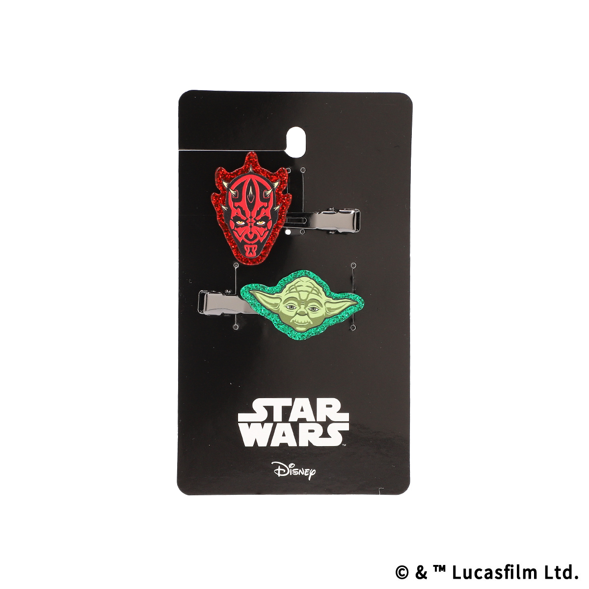 STARWARS ヨーダ 前髪クリップ  2個セット