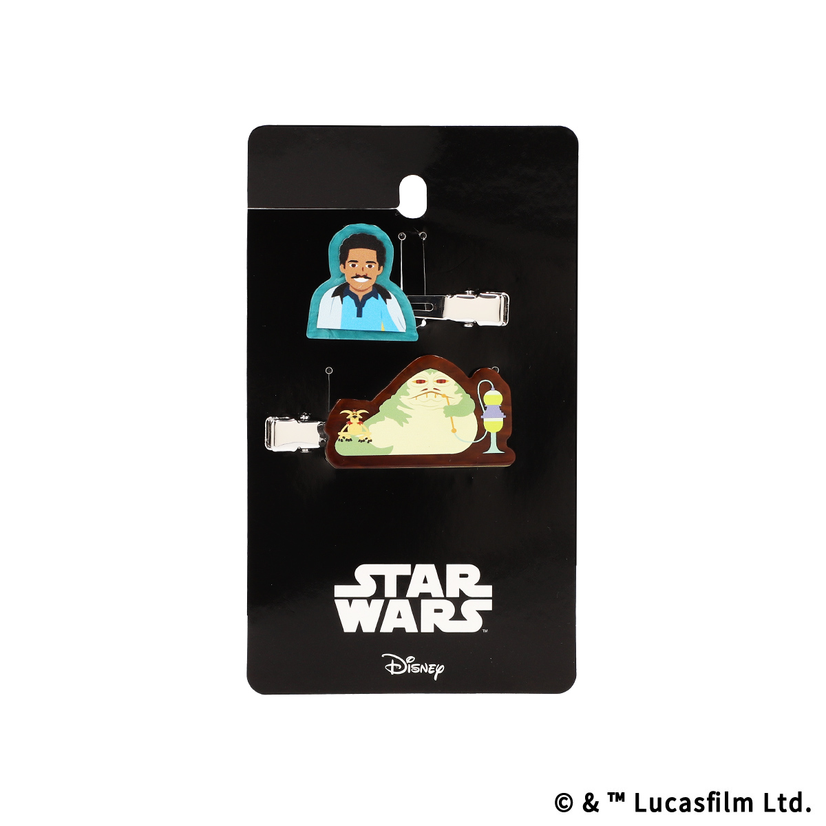 STARWARS ジャバ 前髪クリップ  2個セット