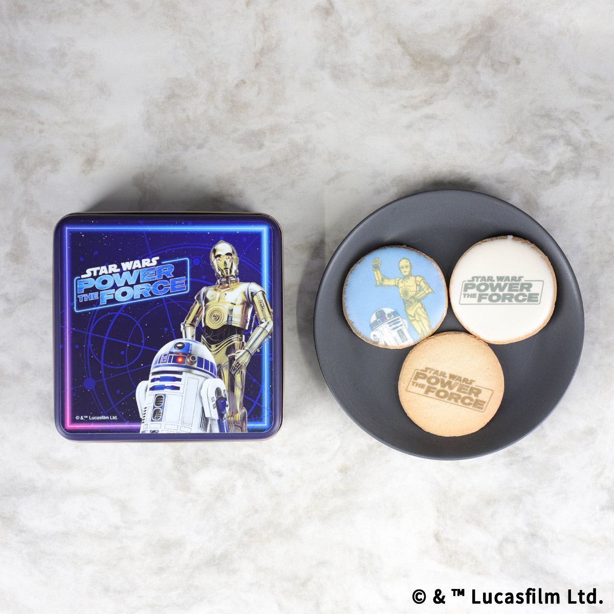 STAR WARS POWER THE FORCE クッキー缶