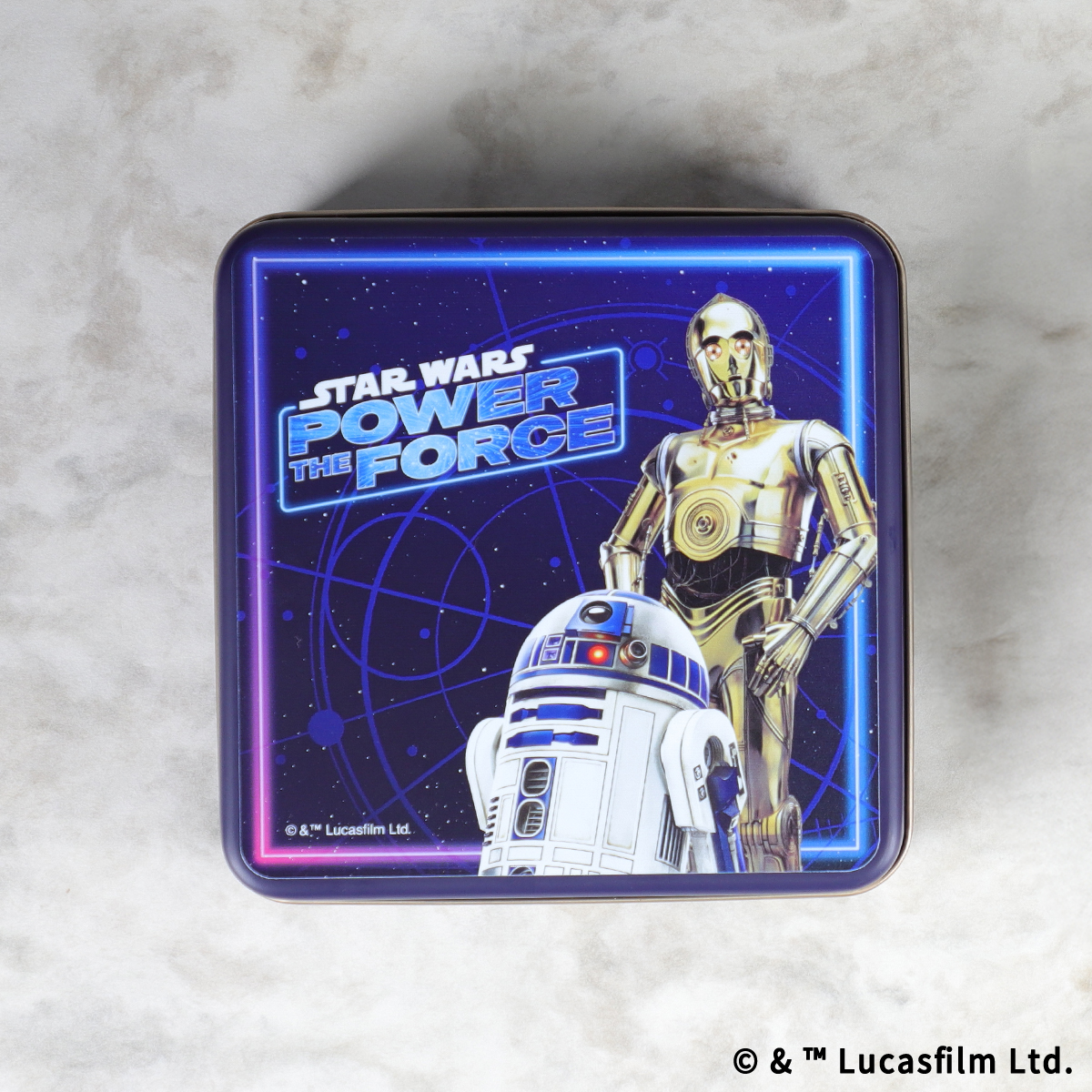 STAR WARS POWER THE FORCE クッキー缶