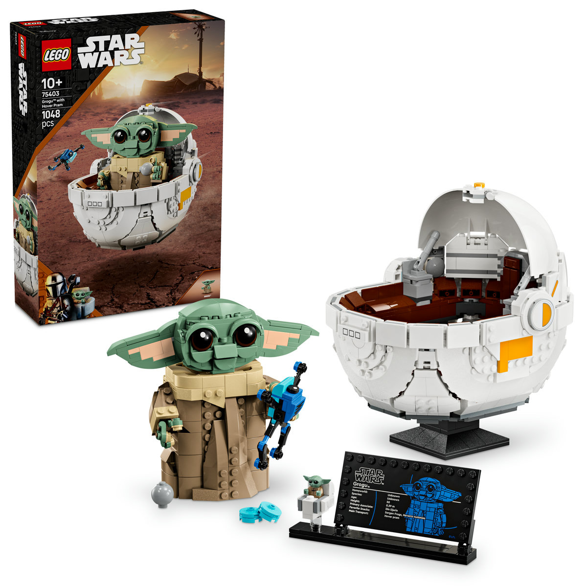 レゴ スター・ウォーズ ホバープラムに乗ったグローグー 75403
