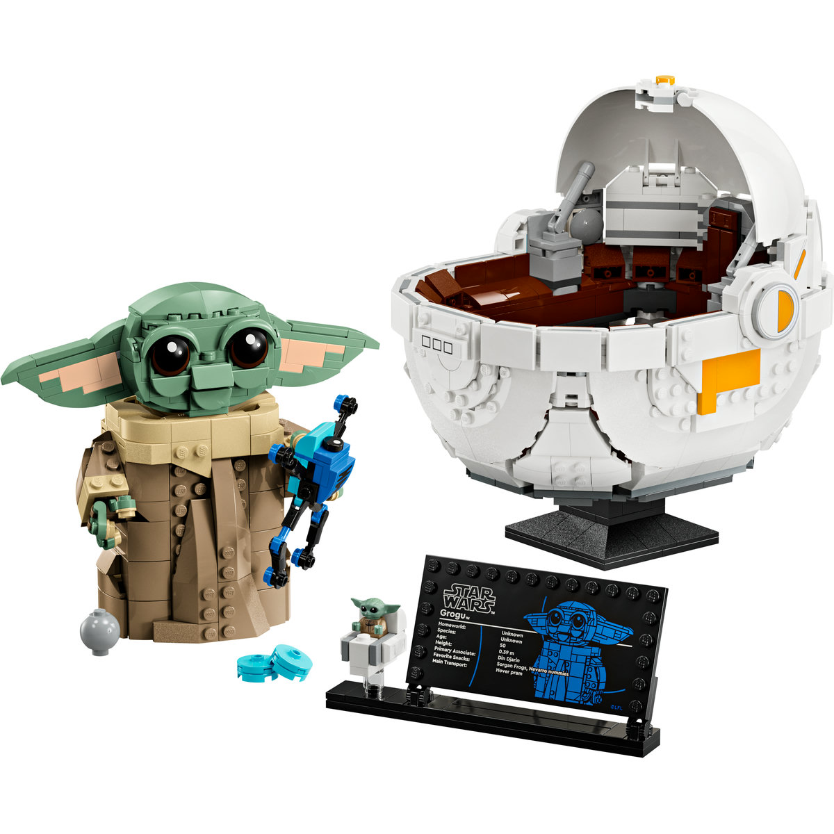 レゴ スター・ウォーズ ホバープラムに乗ったグローグー 75403