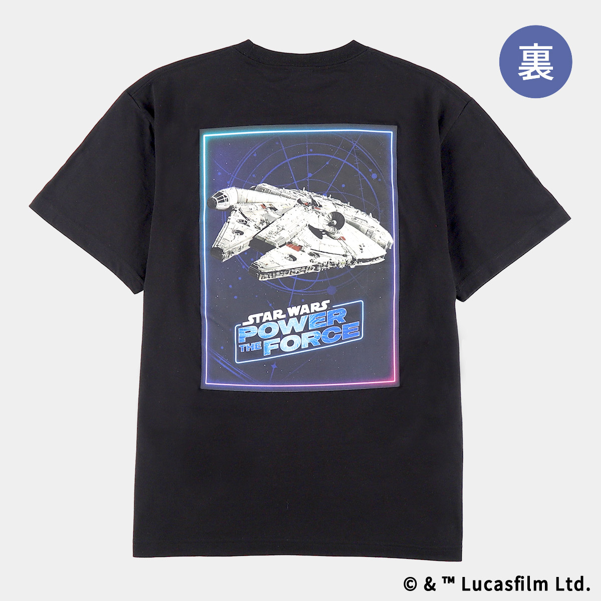 STAR WARS POWER THE FORCE Tシャツ MillenniumFalcon